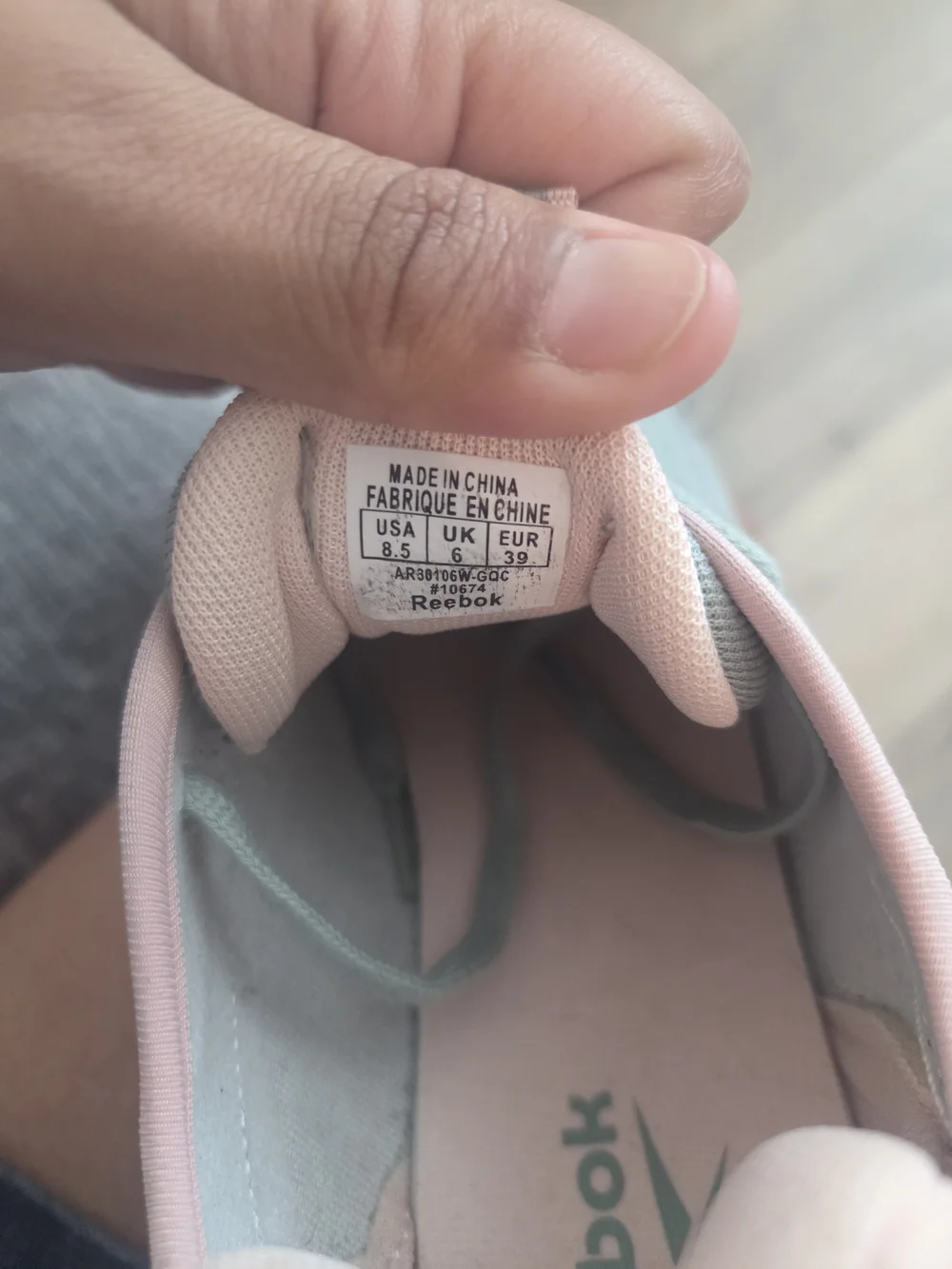 Women’s Athletic Sneakers in Sage and Pink